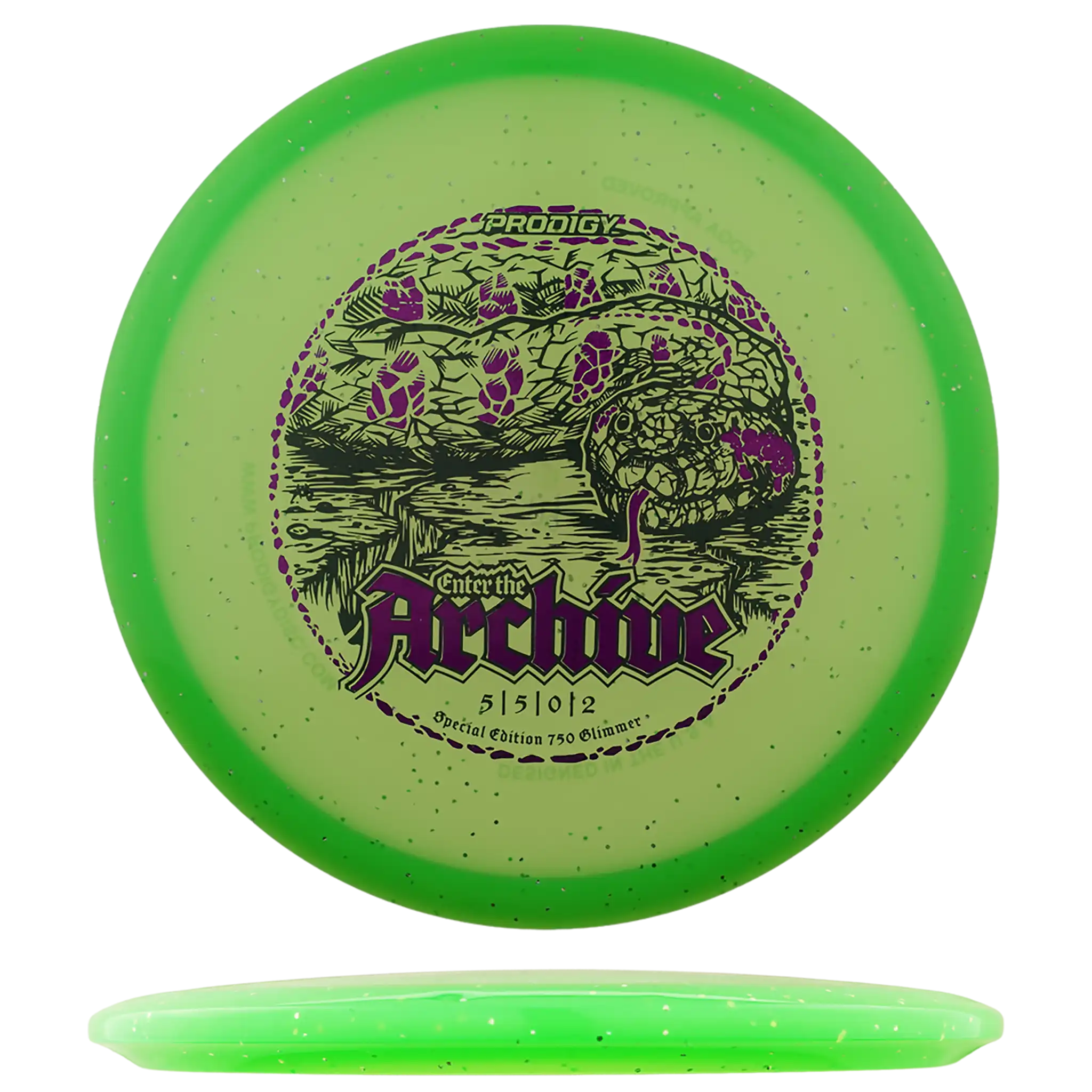 750 Glimmer Archive - Serpentium Stamp