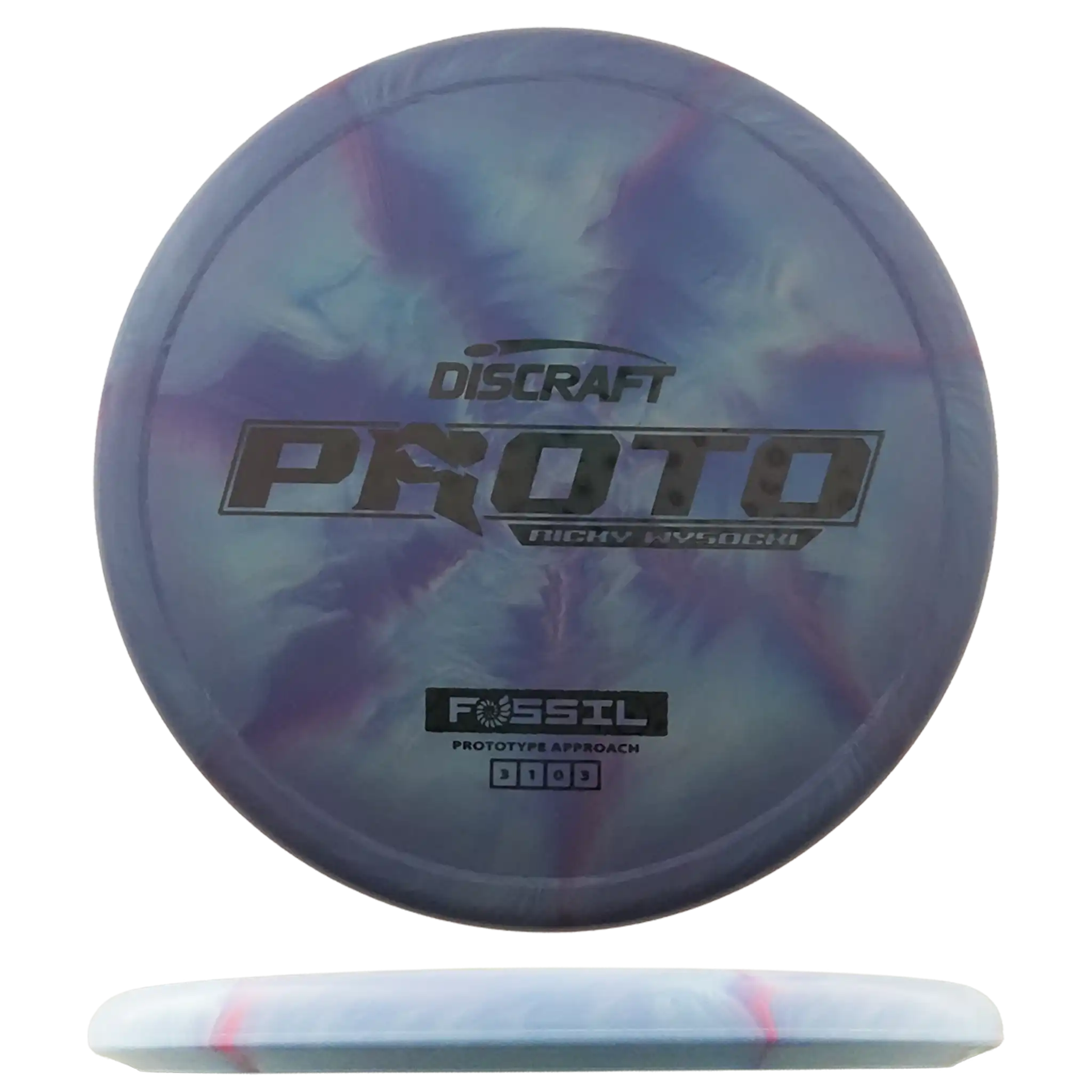 Prototype37 CT Swirl Fossil - Ricky Wysocki - Prototype – DiscKing