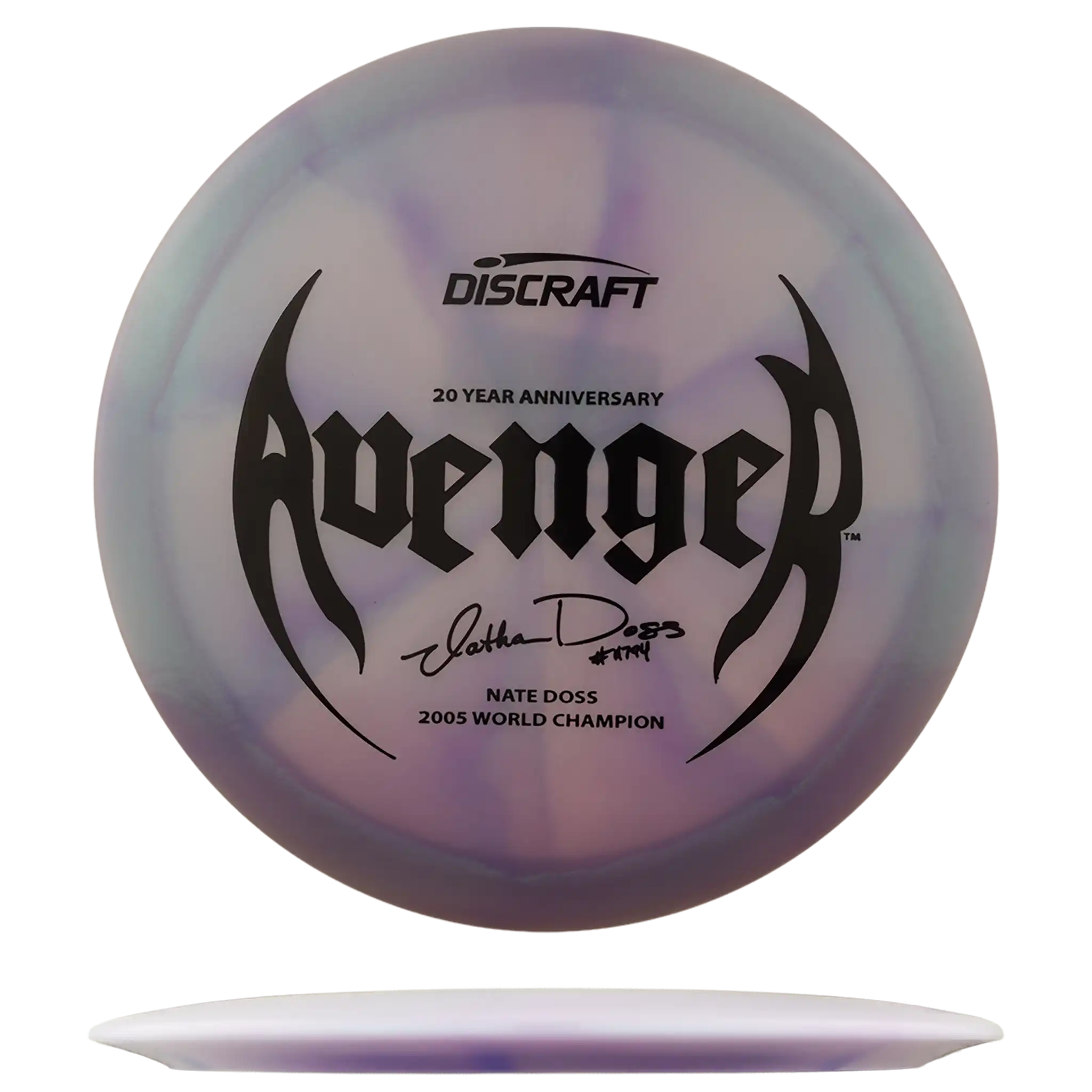 ColorShift Swirl Elite Z Avenger - Nate Doss 2005 World Champion - 20 Year Anniversary
