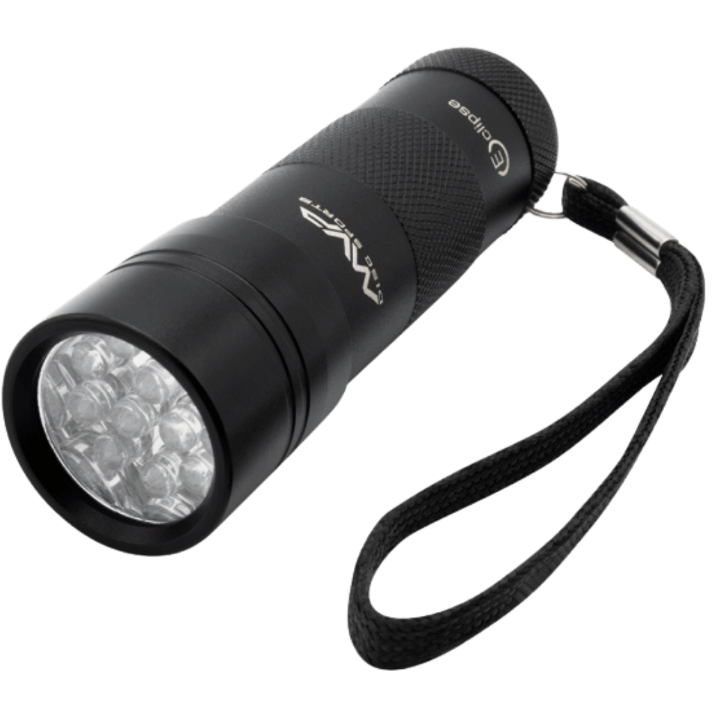 Compact UV Flashlight - 12 LEDs
