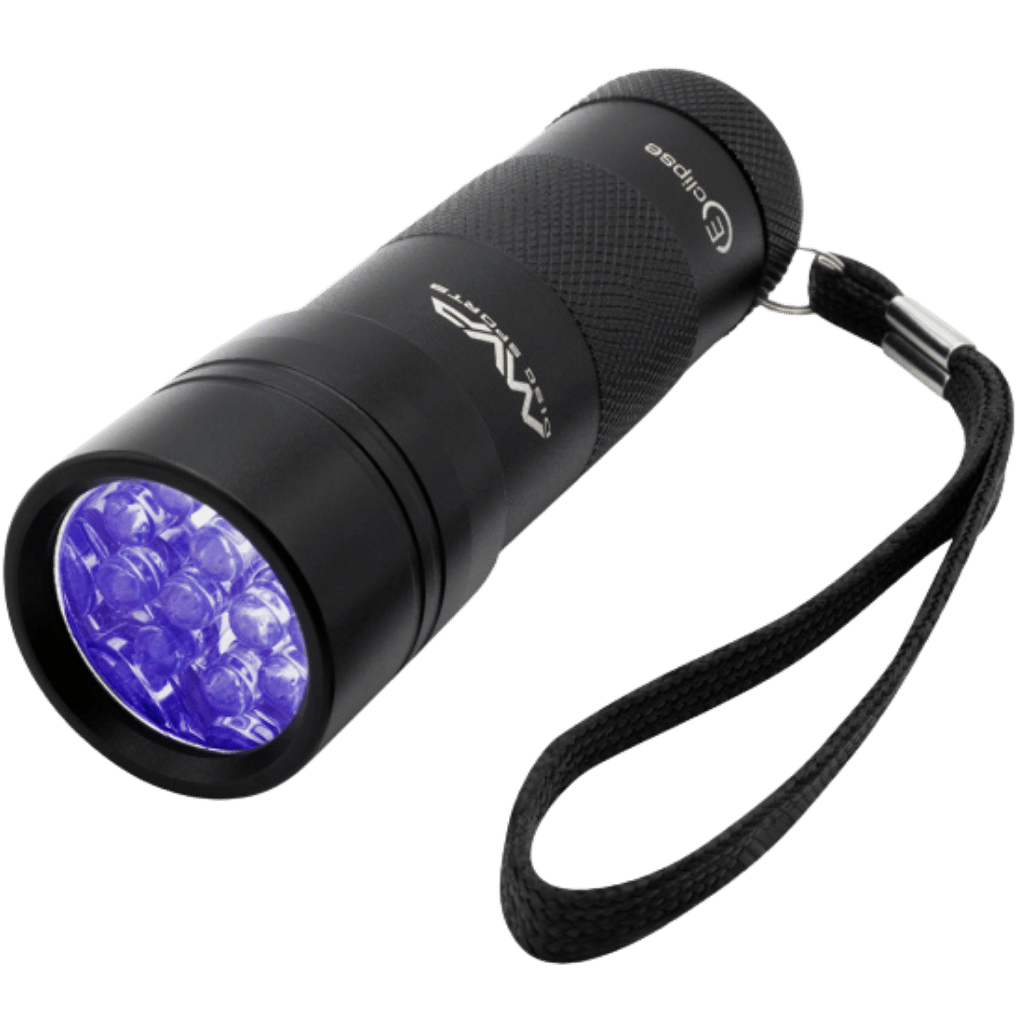 Compact UV Flashlight - 12 LEDs