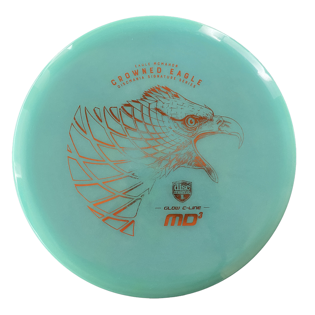 Discmania Color Glow C-Line MD3 - Crowned Eagle Eagle McMahon