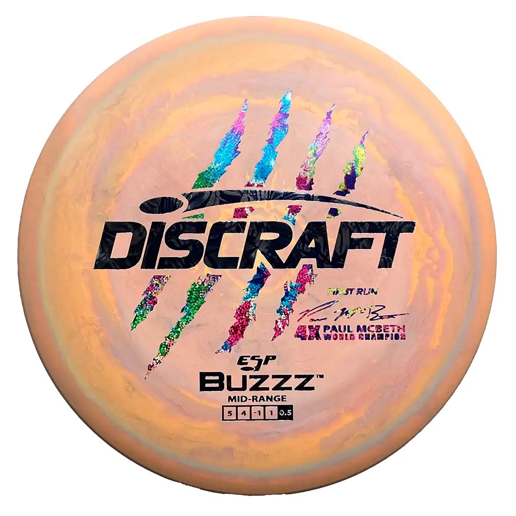 ESP Buzzz - Paul McBeth 4X World Champion - First Run