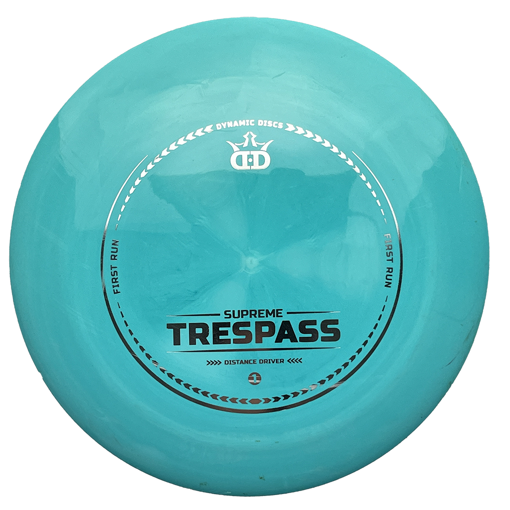 Dynamic Discs Supreme Trespass - FIRST RUN