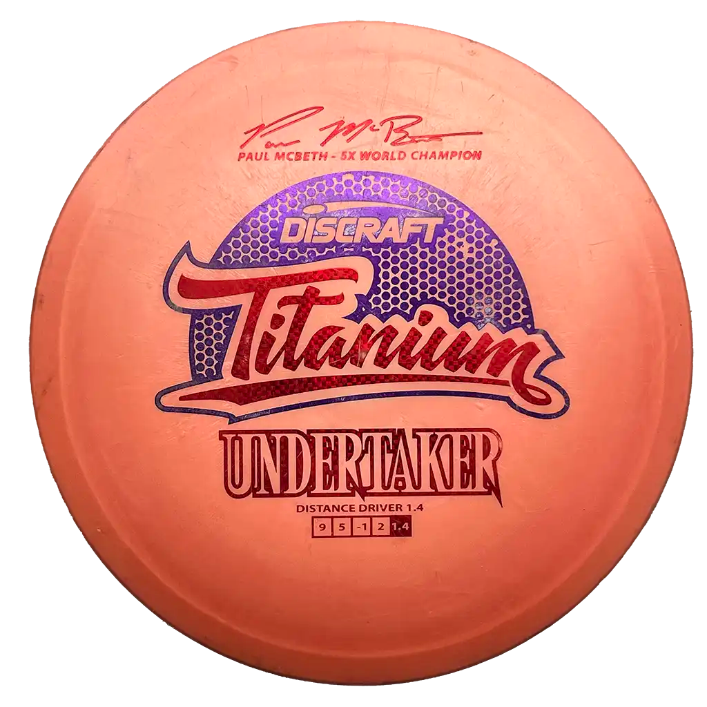 Titanium Undertaker - Paul McBeth