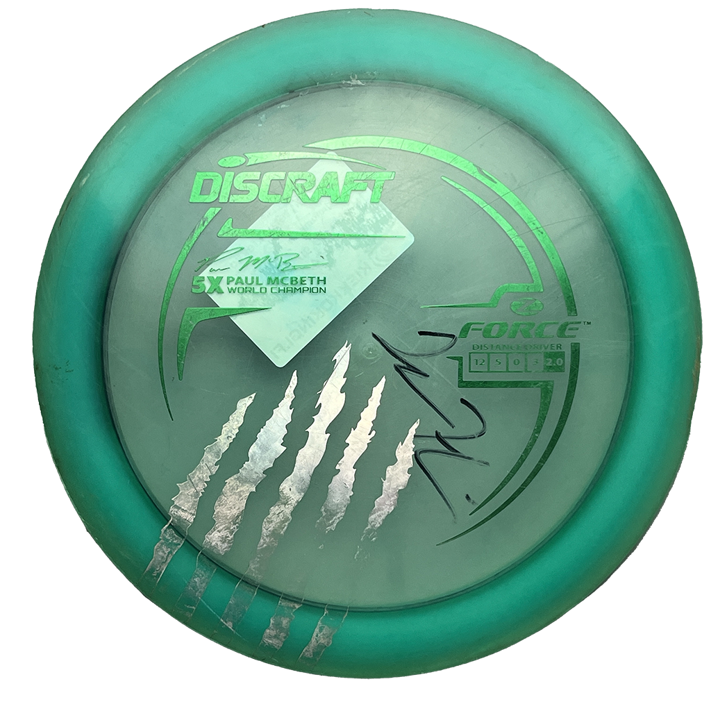 Discraft Z Force - Paul McBeth 5x World Champion Claw Stamp