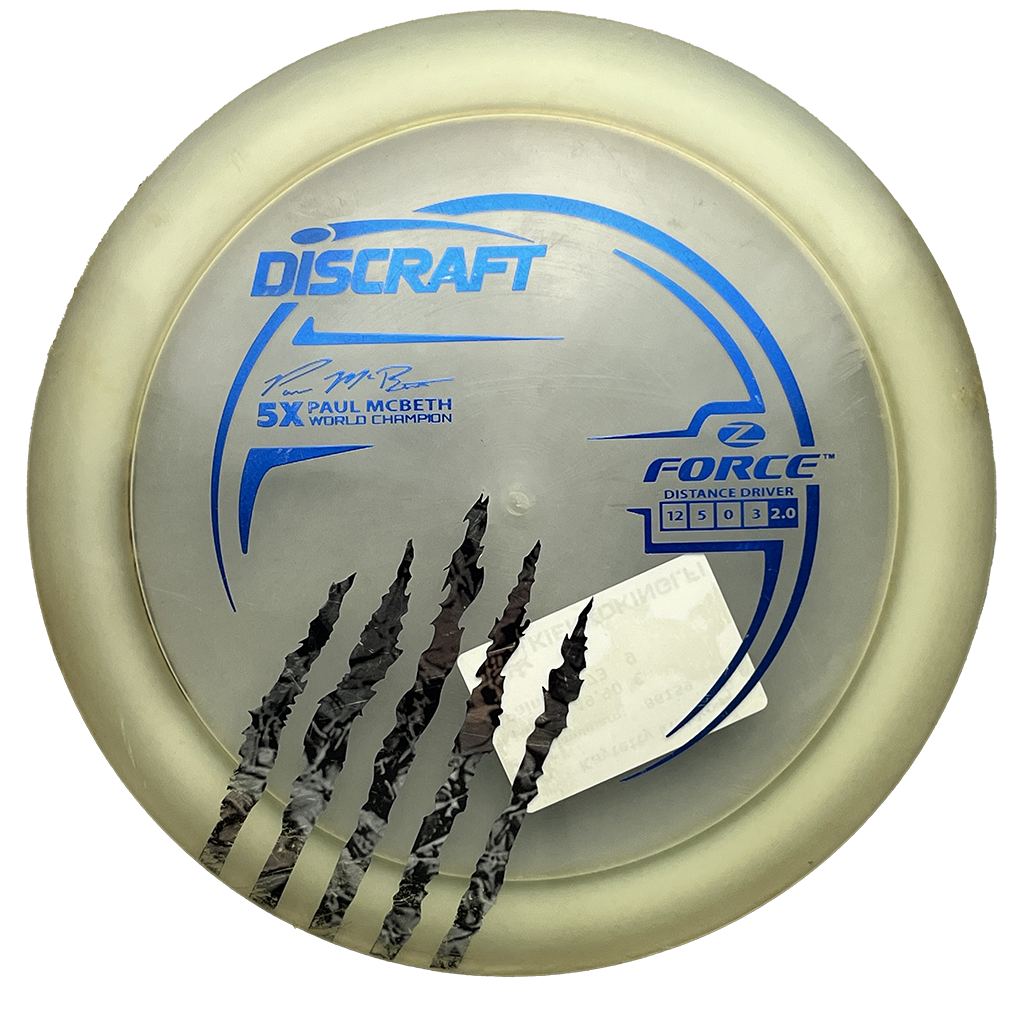 Discraft Z Force - Paul McBeth 5x World Champion Claw Stamp