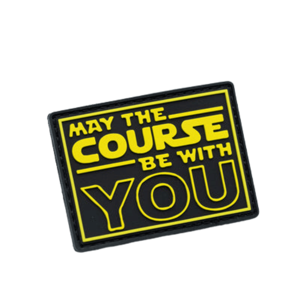 Velcro Patch - May The Course Be With You