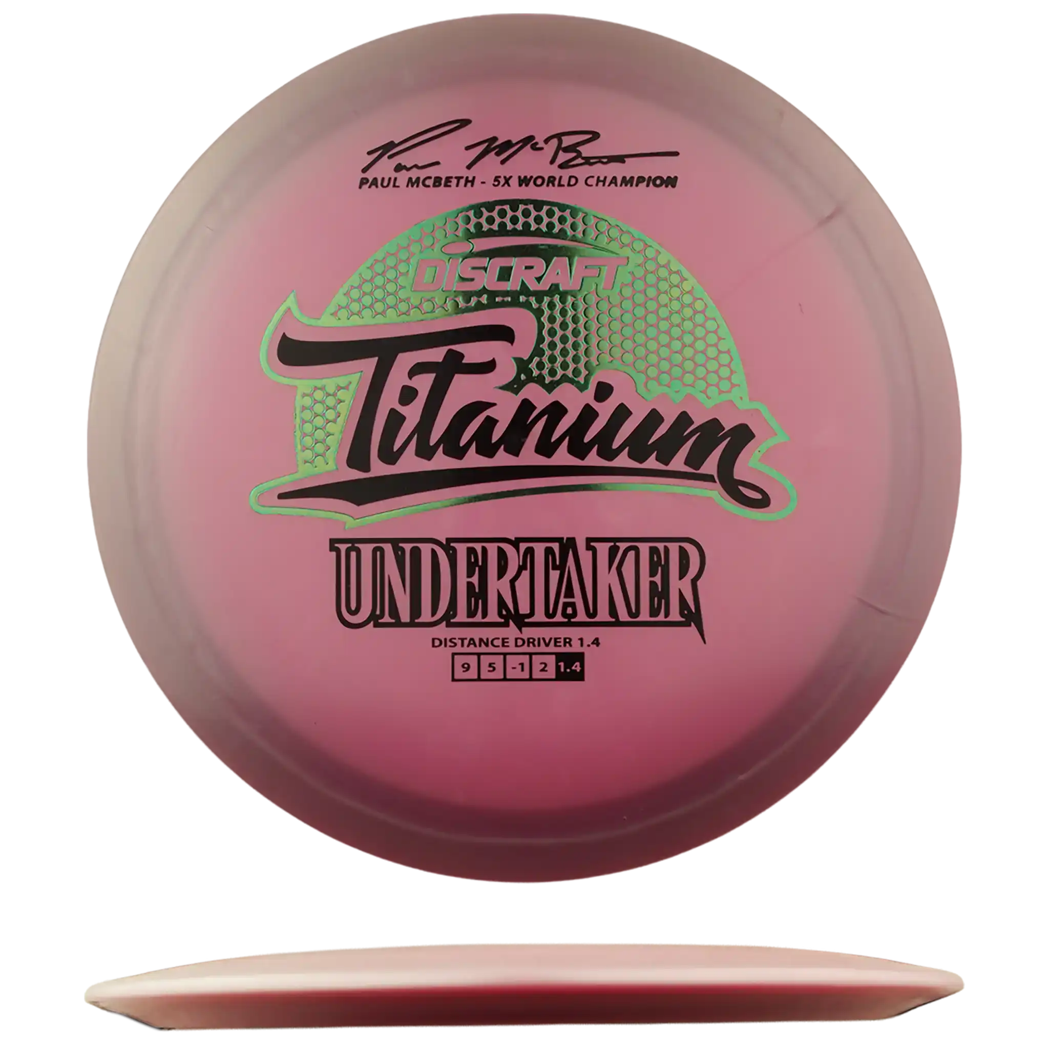 Titanium Undertaker - Paul McBeth