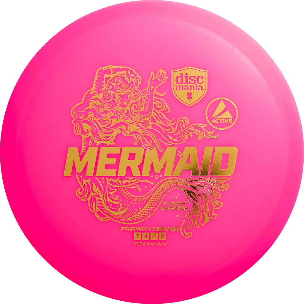 Active Mermaid Pinkki