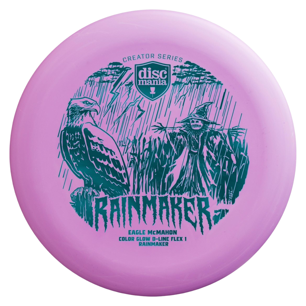 Discmania Color Glow D-Line Flex 1 Rainmaker - Eagle McMahon Creator Series