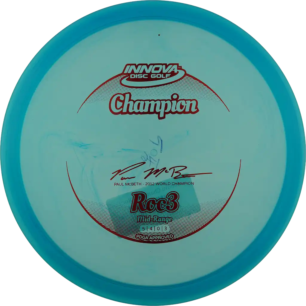 Champion Roc3 - Paul McBeth 2012 World Champion