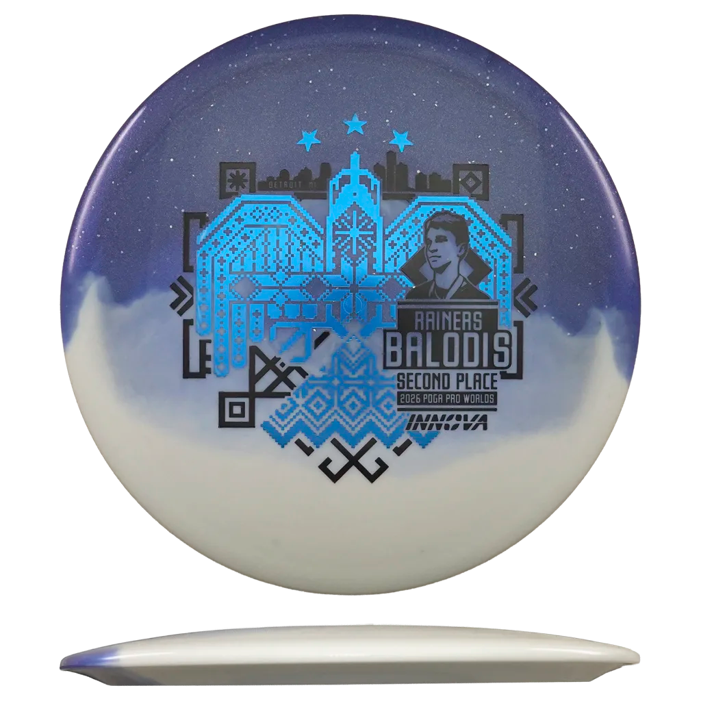 Duo Teebird - Rainers Balodis 2026 PDGA Pro Worlds 2nd Place - Sininen