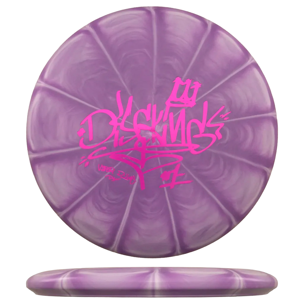 Flex 1 Vapor D-Line P1X - DiscKing Special Edition - Violetti/Valkoinen / Graffiti #2