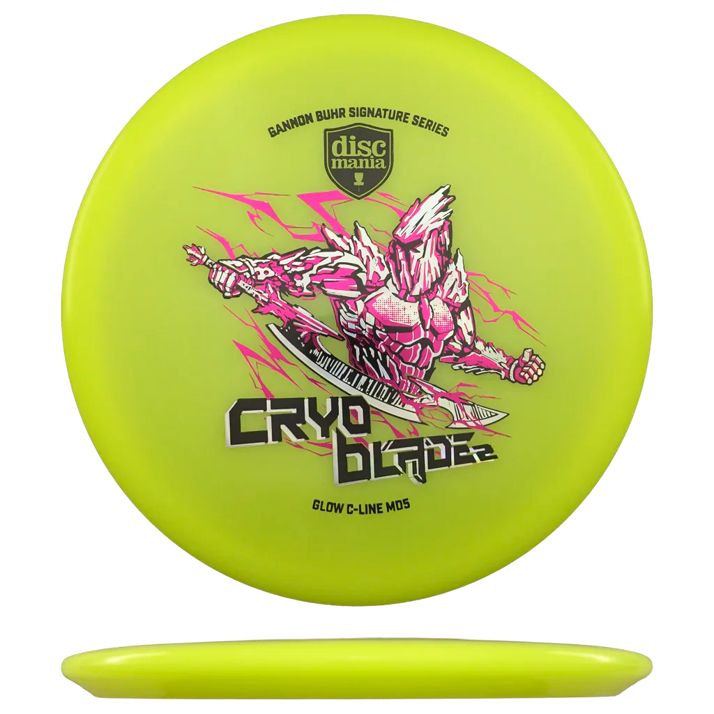 Glow C-Line MD5 - Cryo Blade 2 - Gannon Buhr 2026 Signature Series - Keltainen