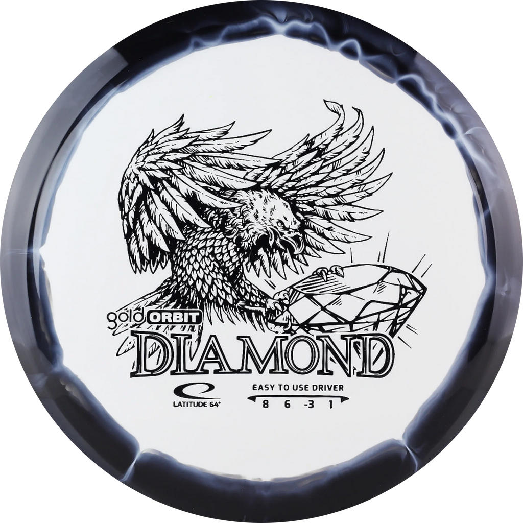 Gold Orbit Diamond Musta
