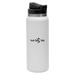 Stainless Steel Water Bottle - Valkoinen