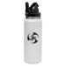 Stainless Steel Water Bottle - Valkoinen