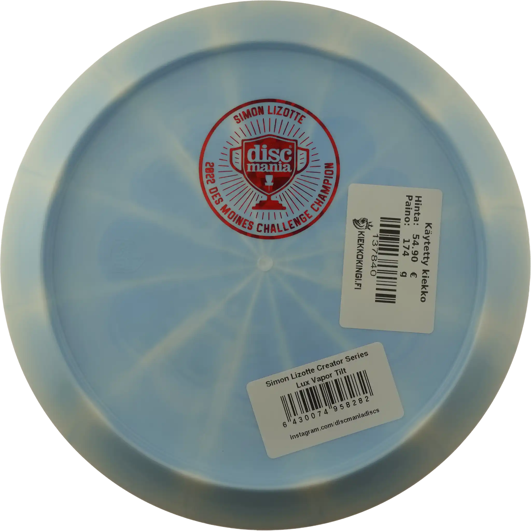 Lux Vapor Full Tilt - Simon Lizotte Bottom Stamp