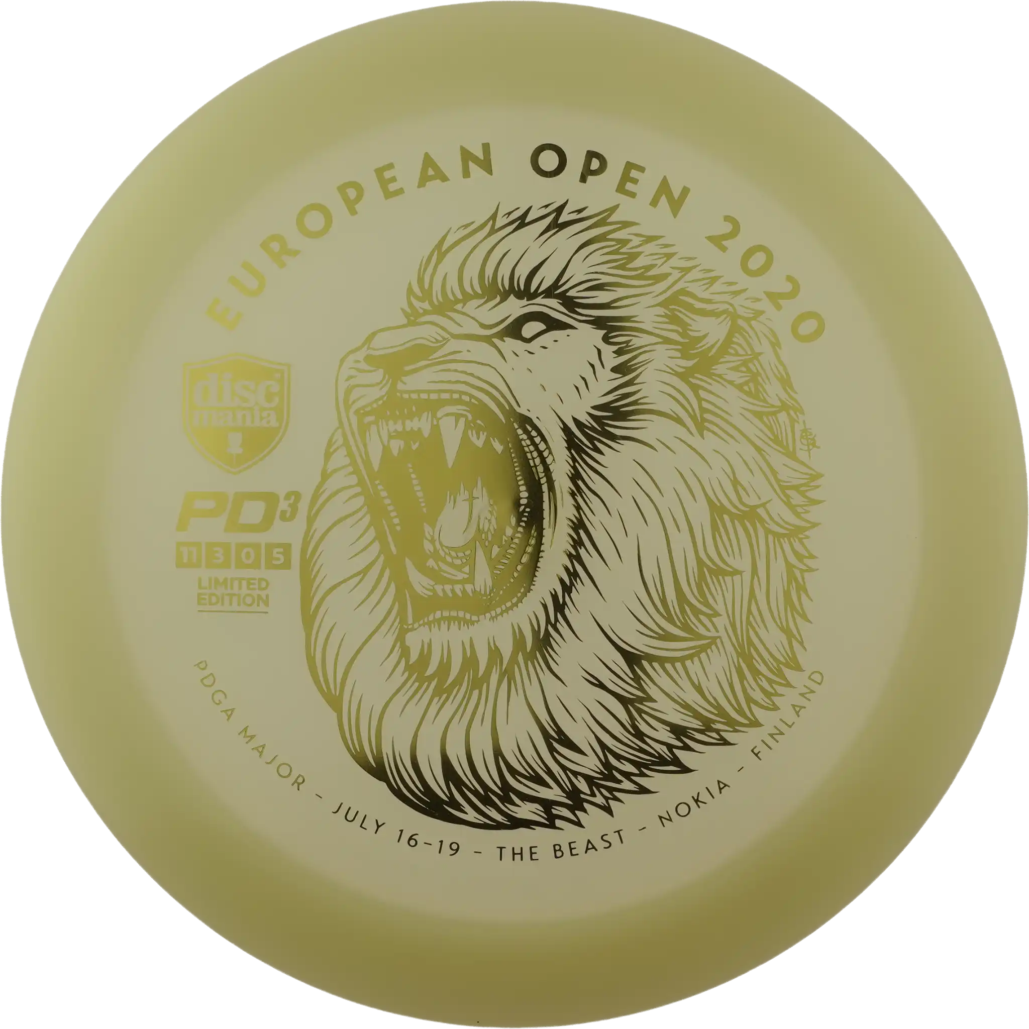 Glow C-Line PD3 - European Open 2020 - Limited Edition