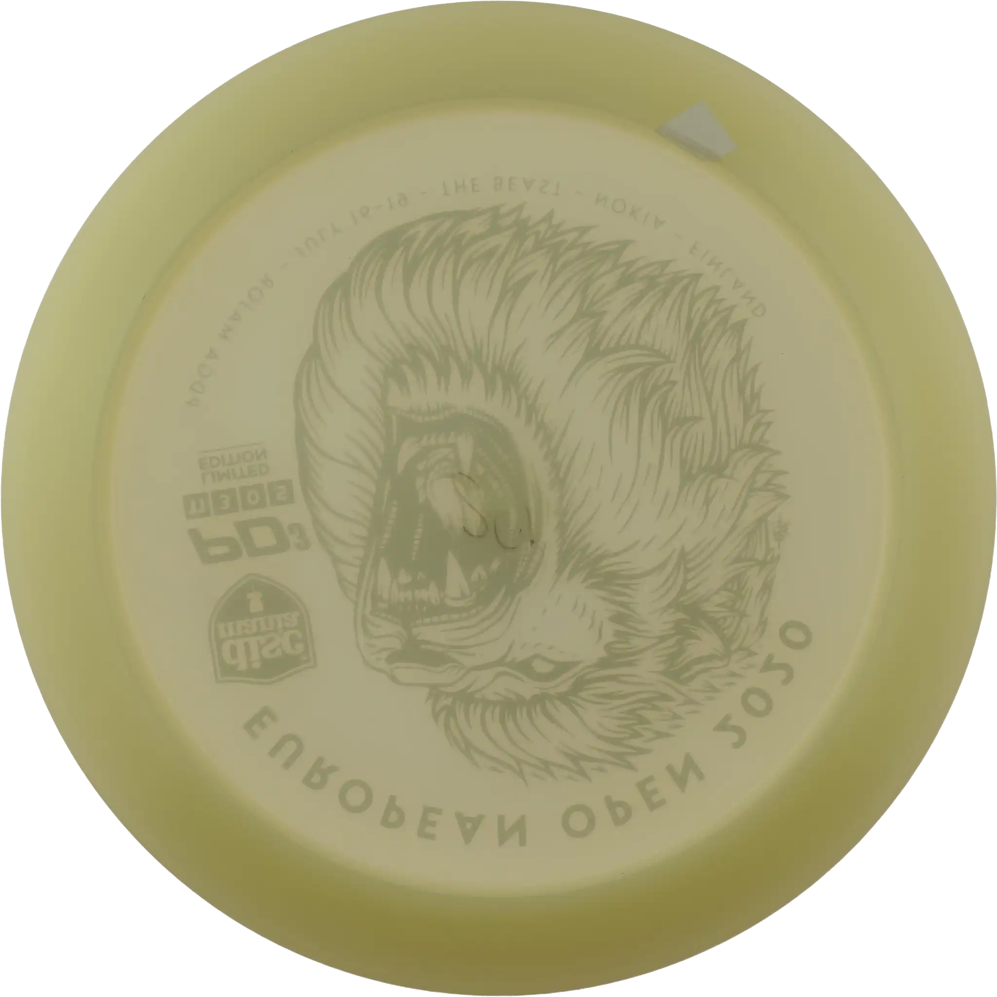 Glow C-Line PD3 - European Open 2020 - Limited Edition