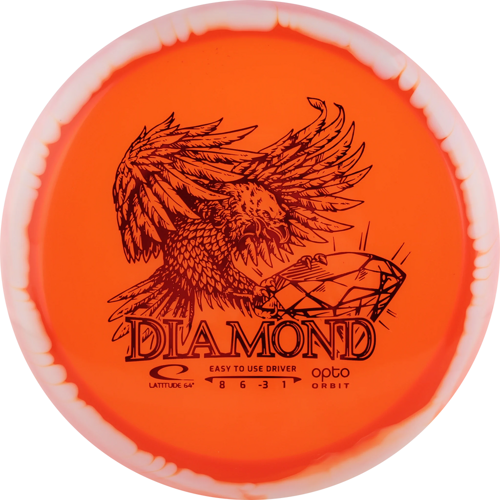 Opto Orbit Diamond Oranssi