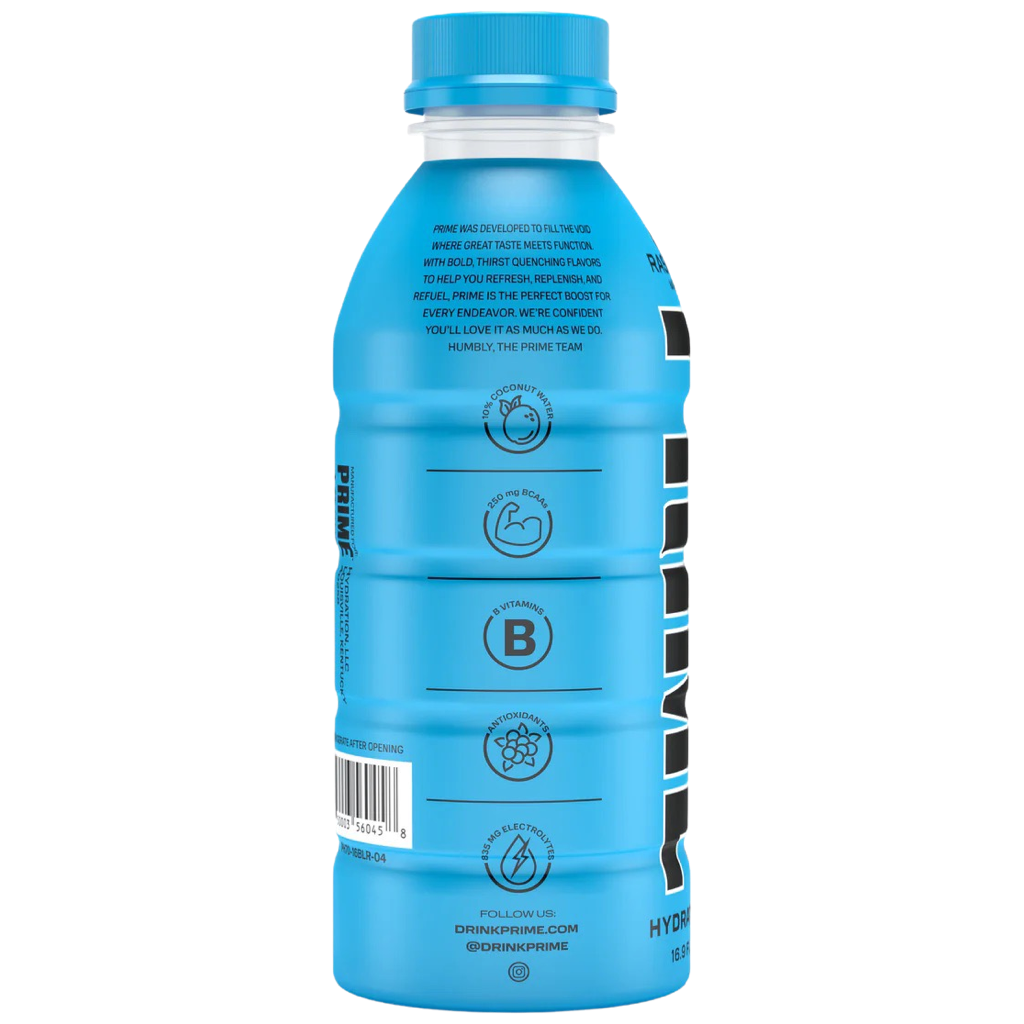 Prime Hydration Drink - Blue Raspberry 0,5L