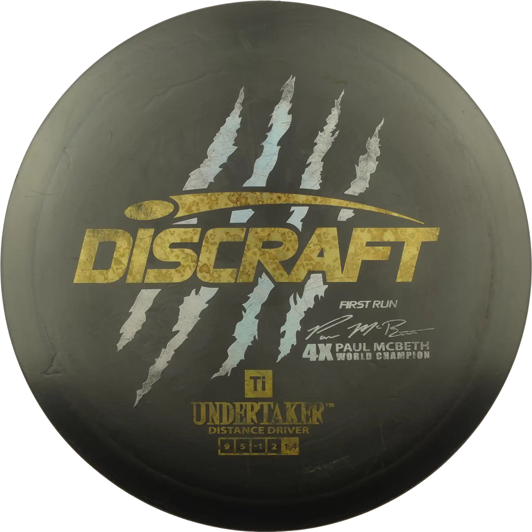 Titanium Undertaker - Paul McBeth 4X