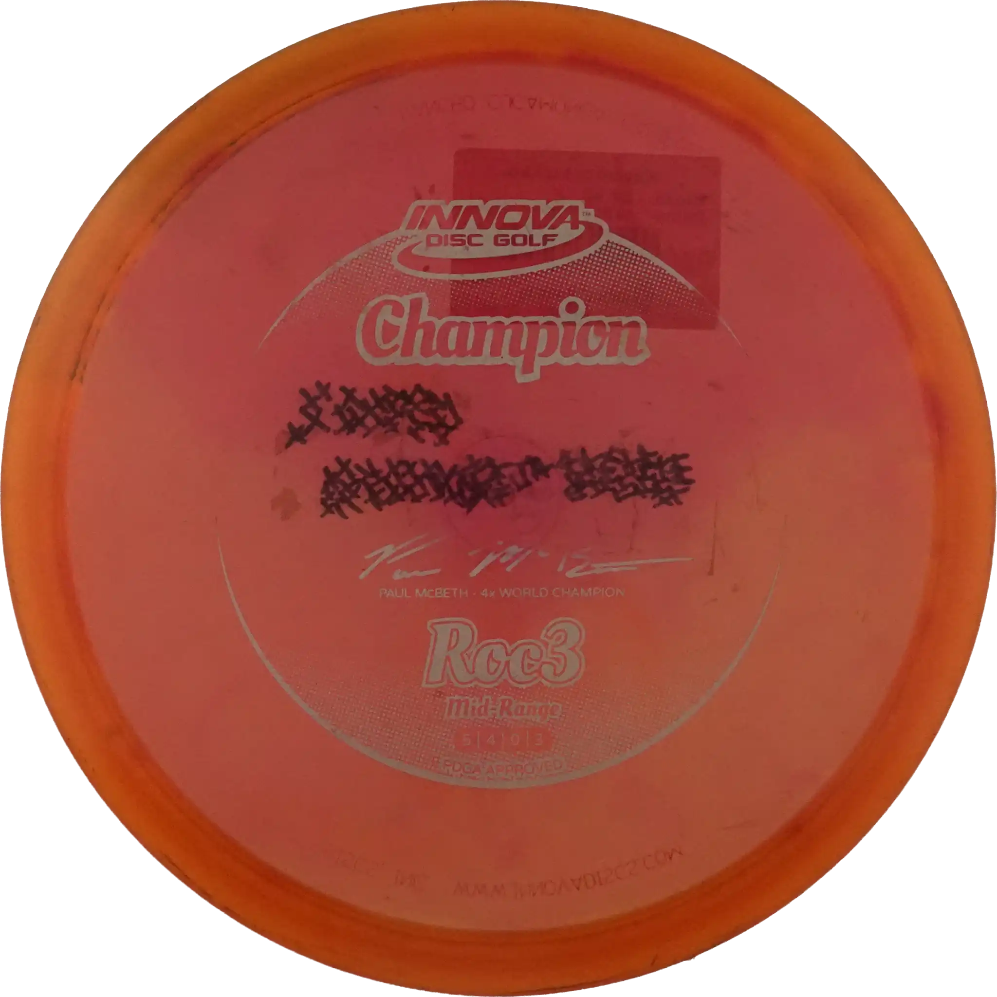 Champion Roc3 - Paul McBeth