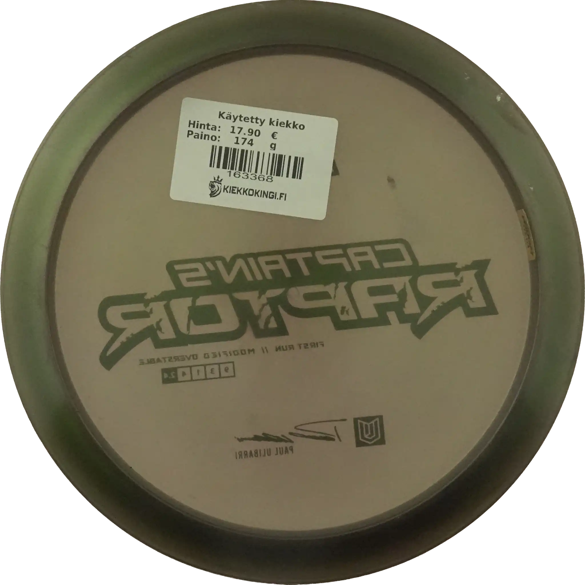Metallic Z Captain´s Raptor - Paul Ulibarri
