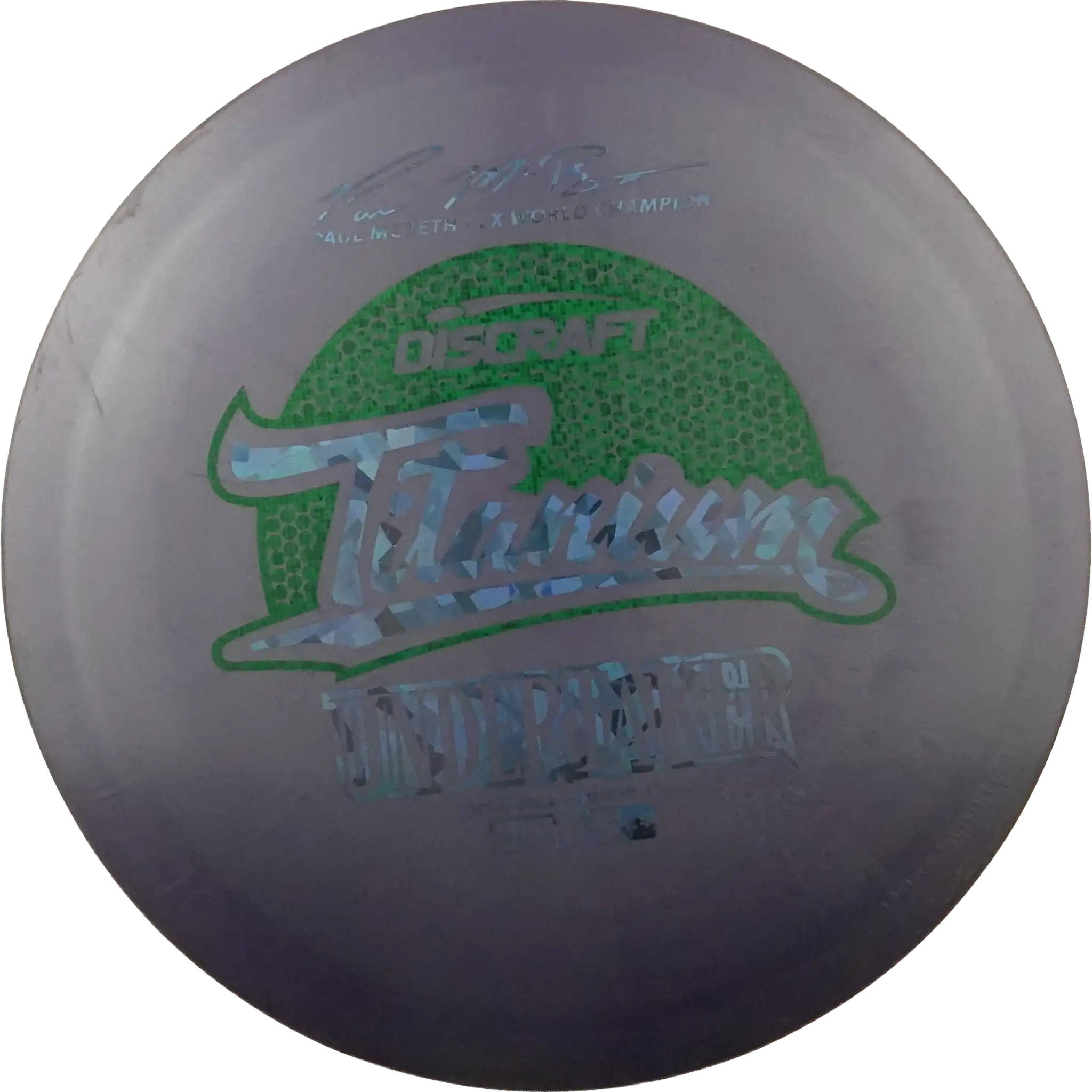 Titanium Undertaker - Paul Mcbeth - 5x World Champion