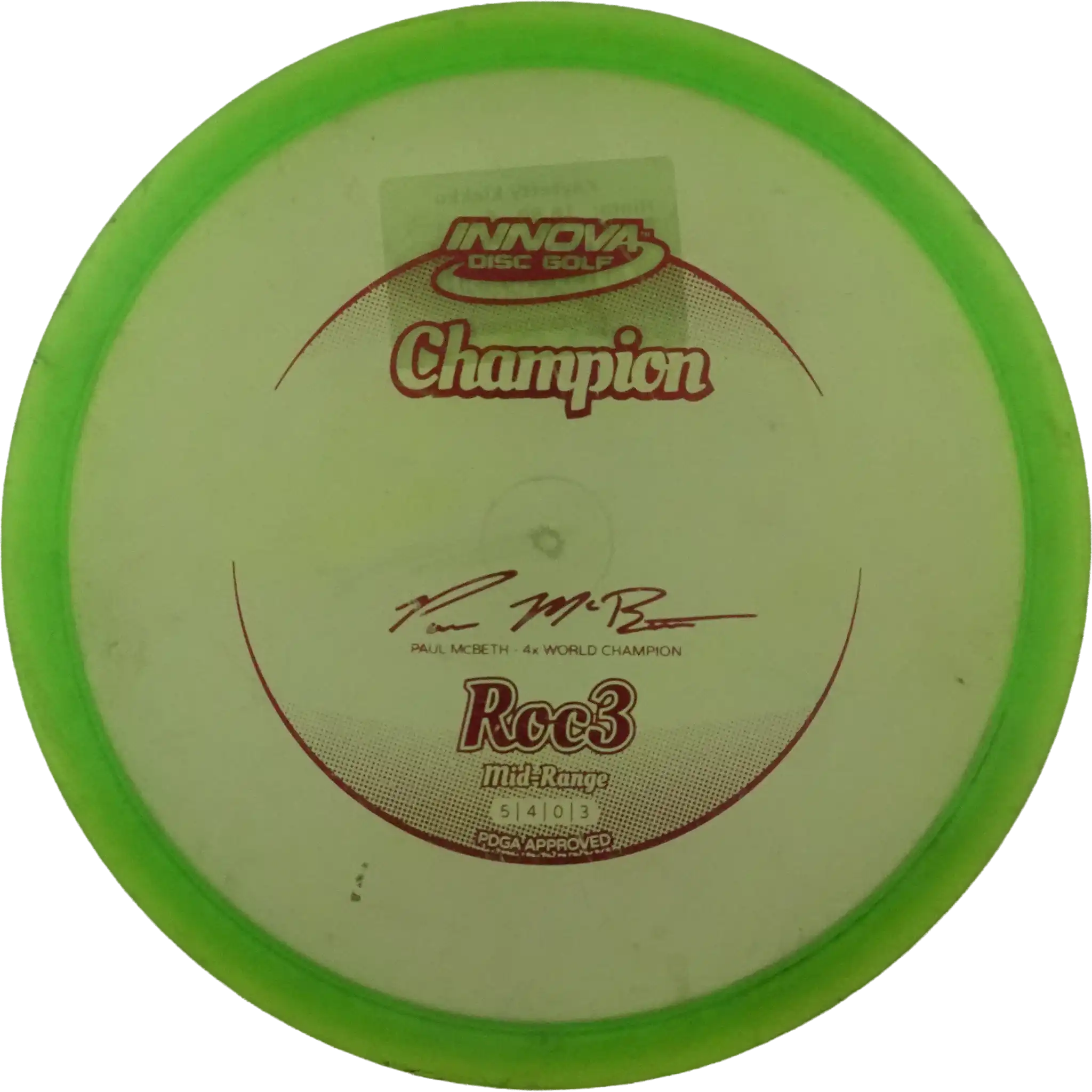 Champion Roc3 - Paul McBeth 4X