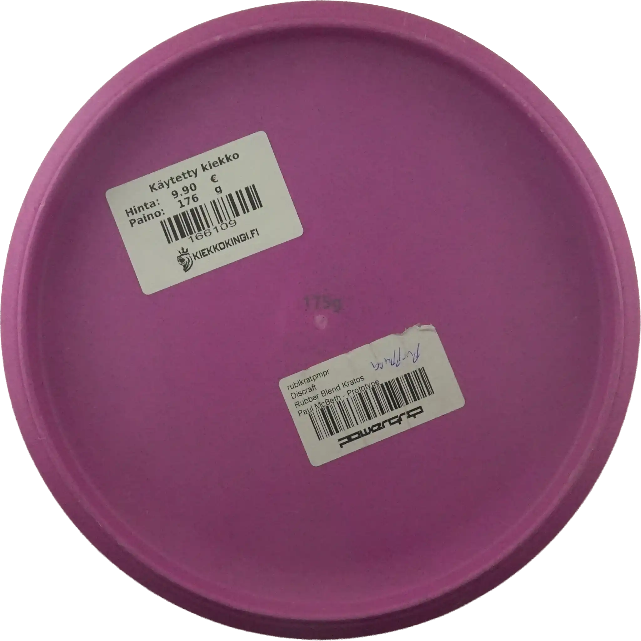 Rubber Blend Kratos - Prototype - Paul McBeth