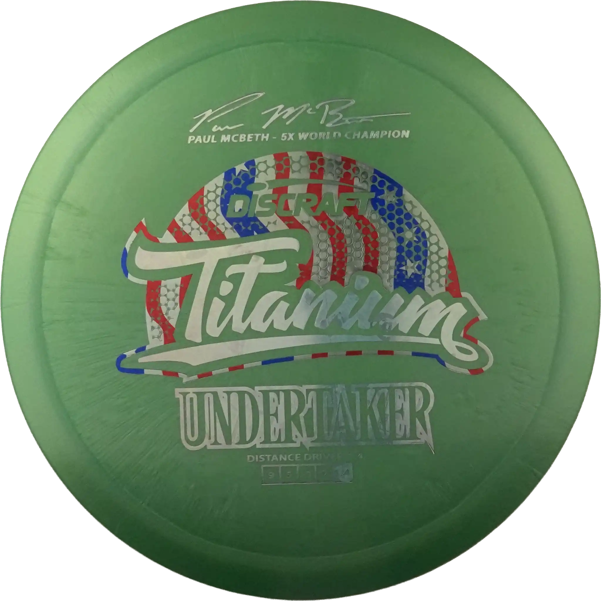 Titanium Undertaker - Paul McBeth
