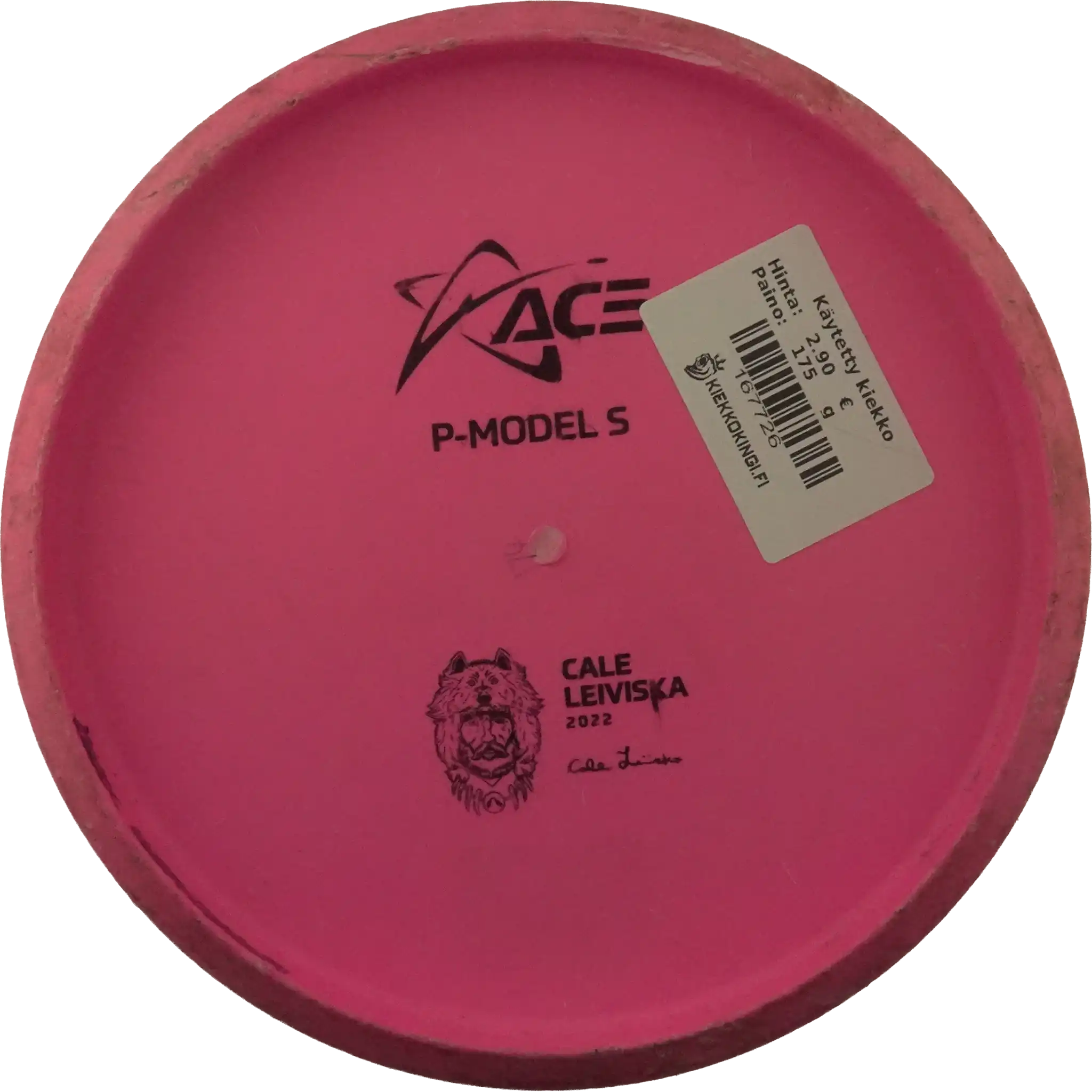 BaseGrip P Model S - Cale Leiviska Bottom Stamp