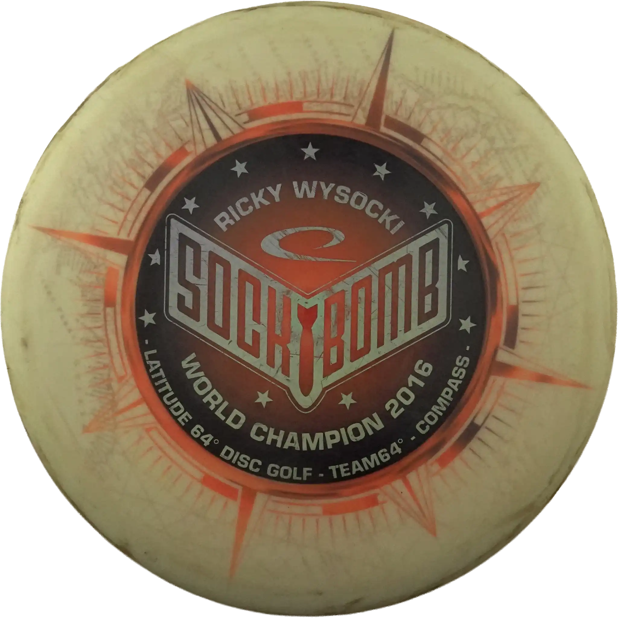 Gold Compass - Ricky Wysocki - Sockibomb - World Champion 2016