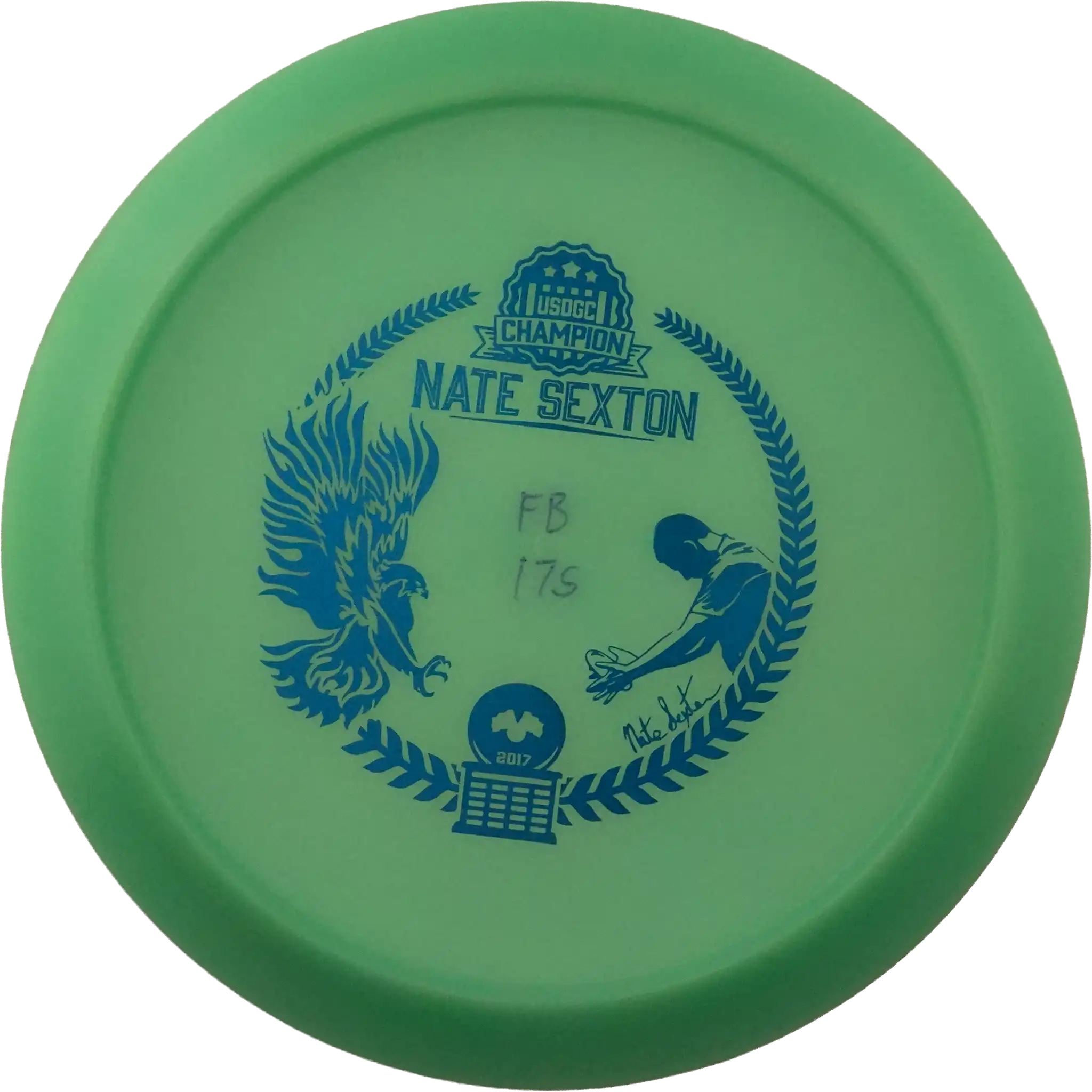 Color Glow Champion Firebird - Nate Sexton Bottom Stamp 2018