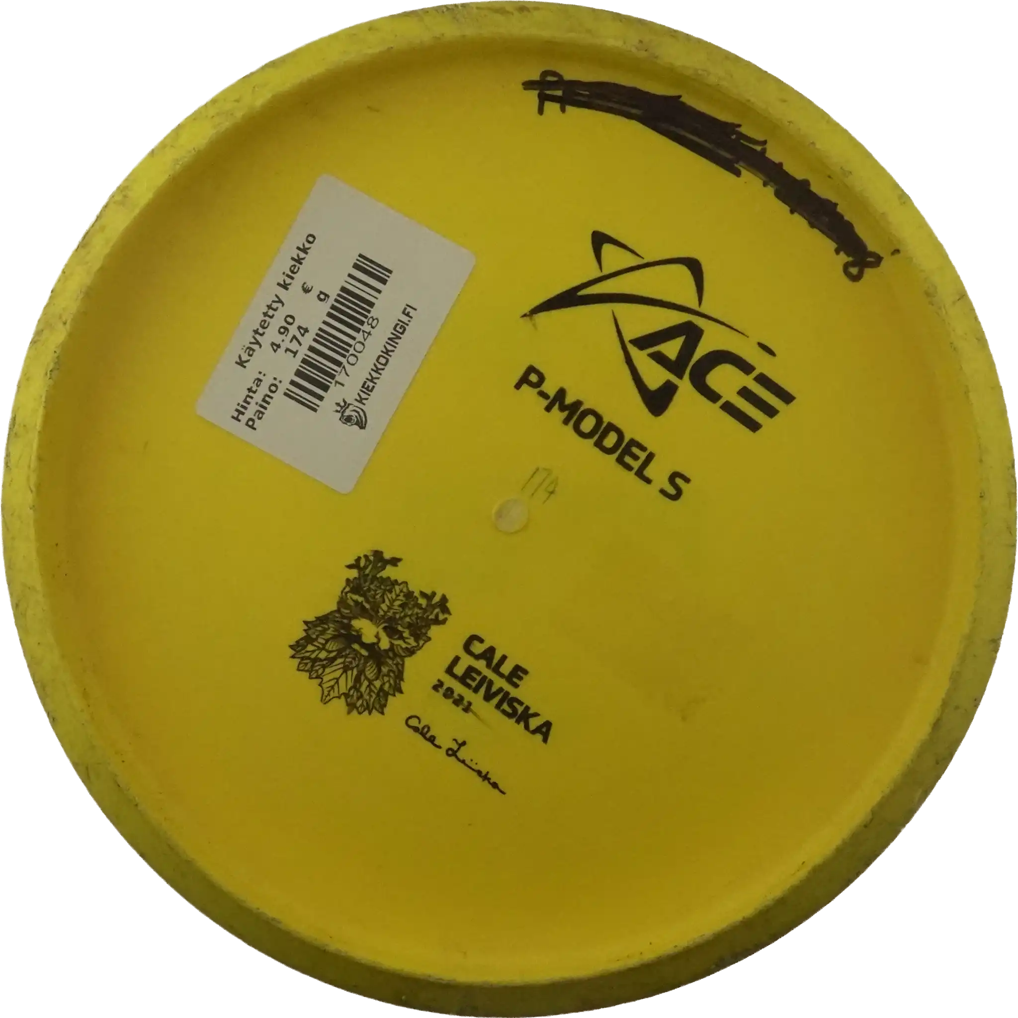 BaseGrip P Model S - Cale Leiviska Bottom Stamp