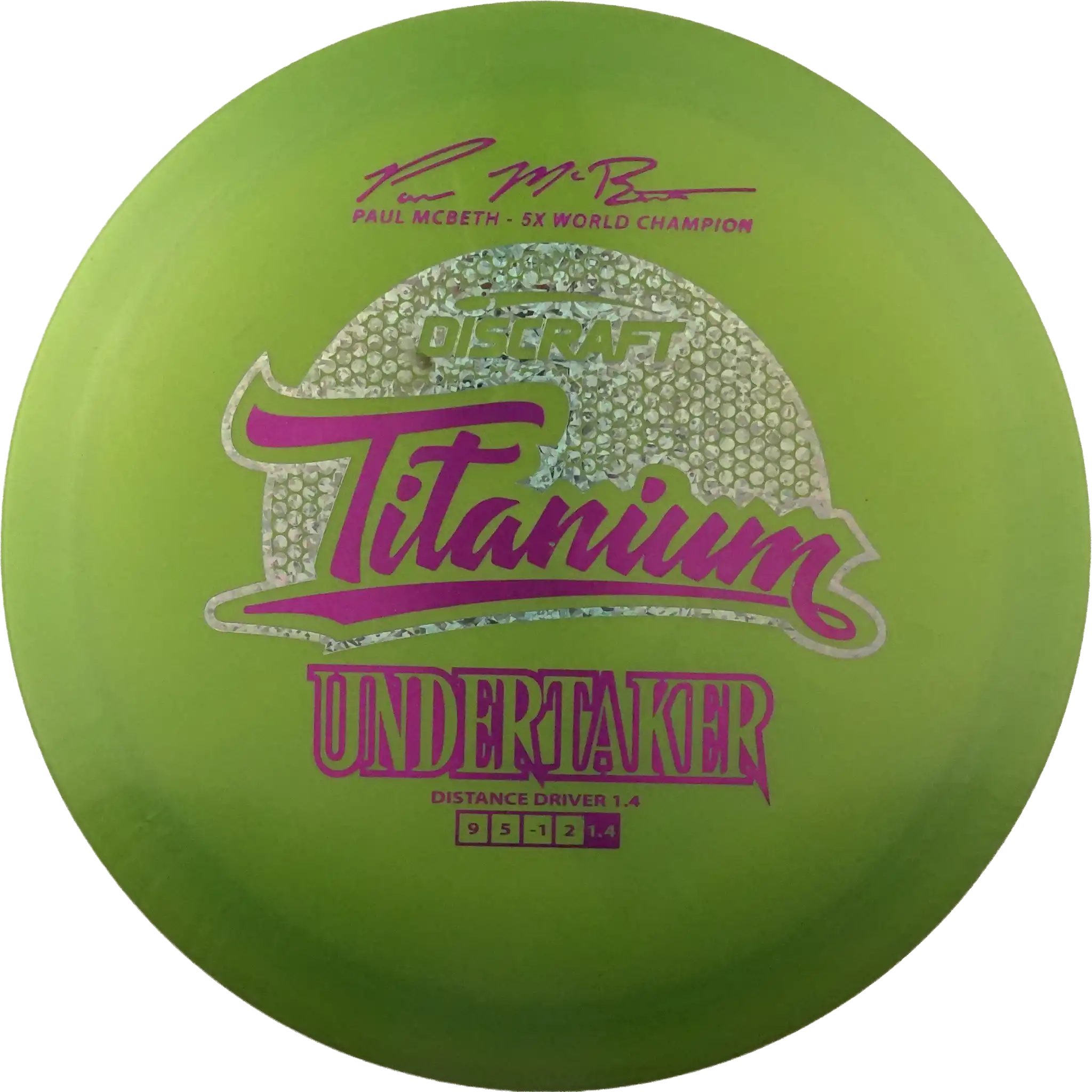 Titanium Undertaker - Paul McBeth