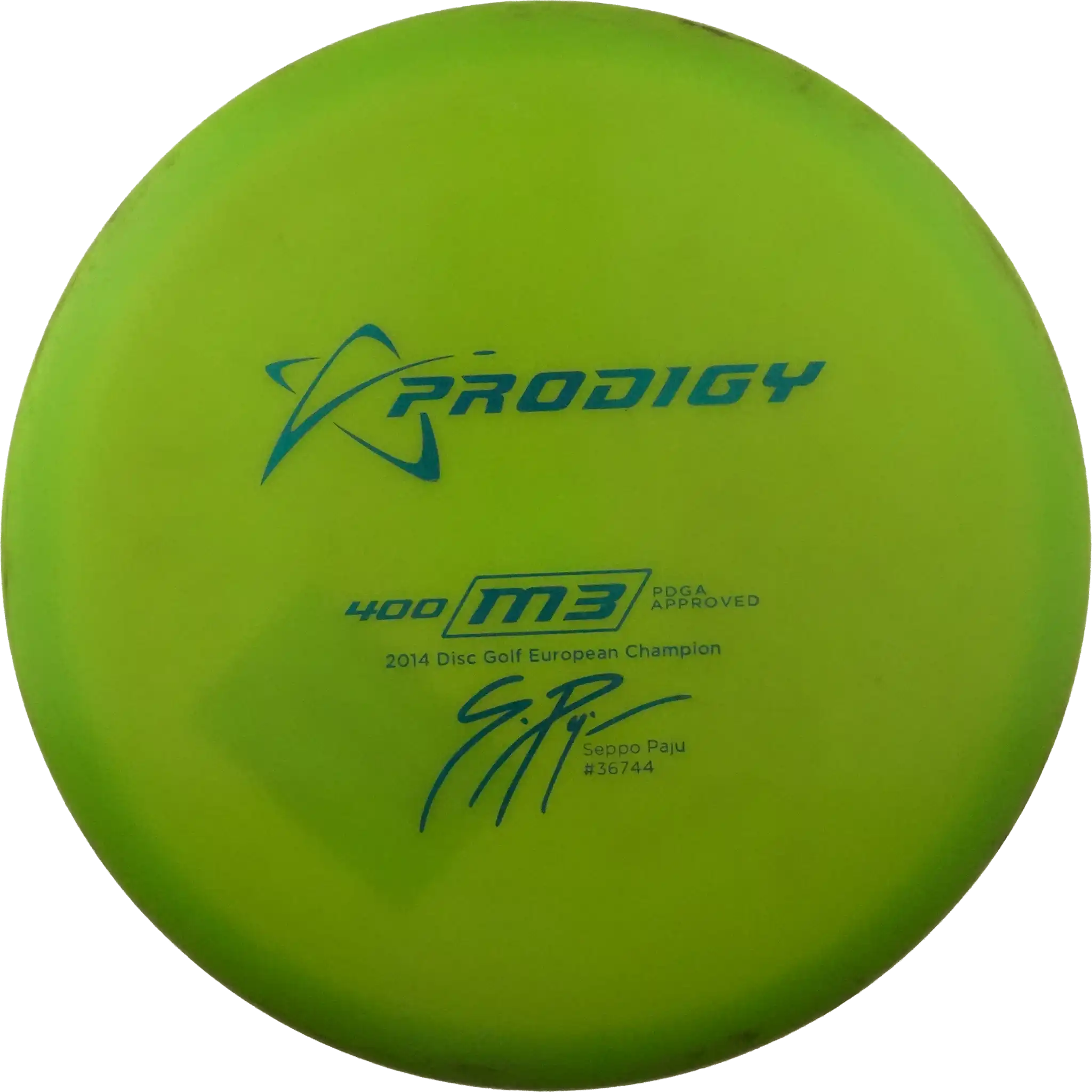 400 M3 - 2014 Discgolf European Champion - Seppo Paju