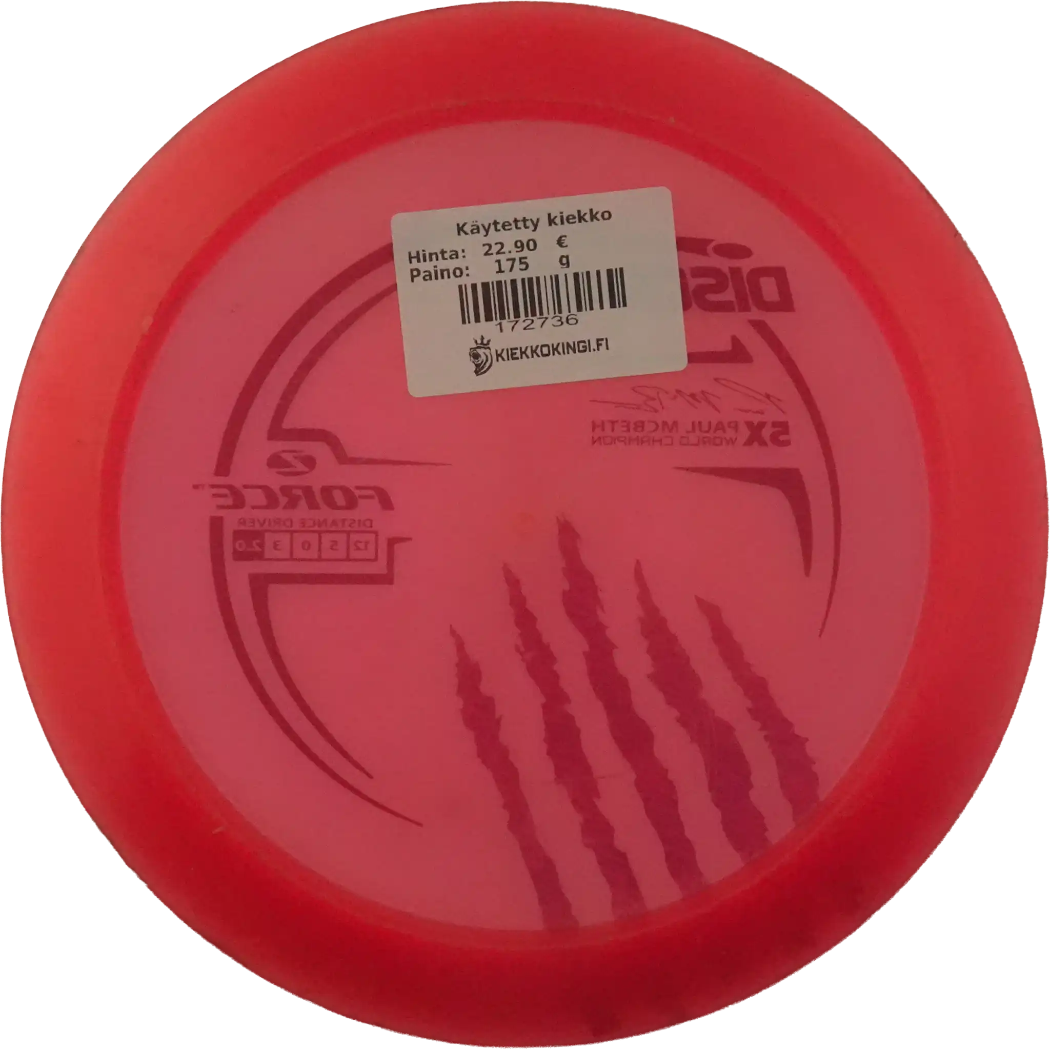 Z Force - Paul McBeth - 5X Claw