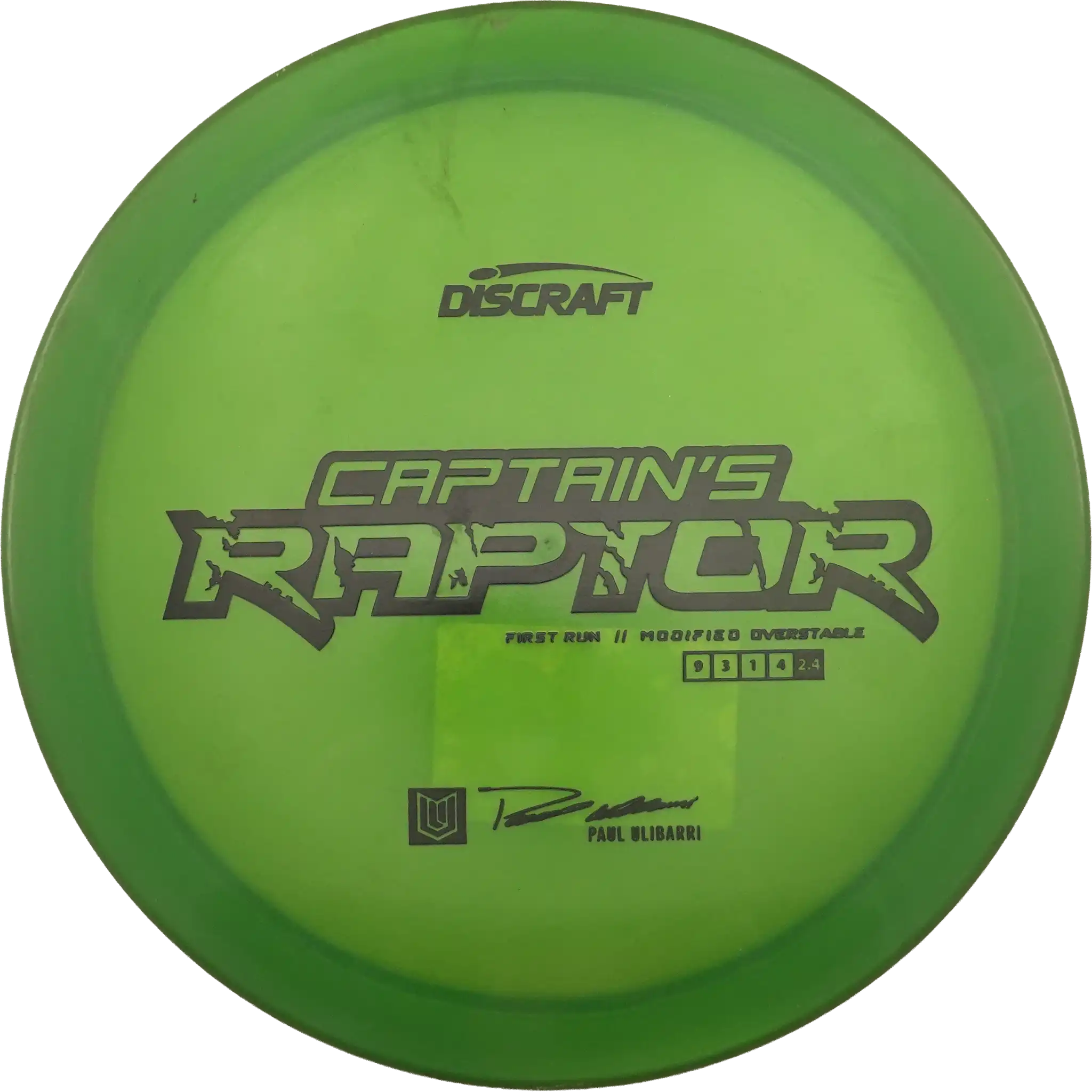 Special Blend Z Captain´s Raptor - First Run - Paul Ulibarri