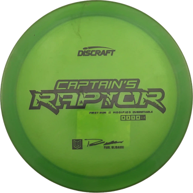 Special Blend Z Captain´s Raptor - First Run - Paul Ulibarri