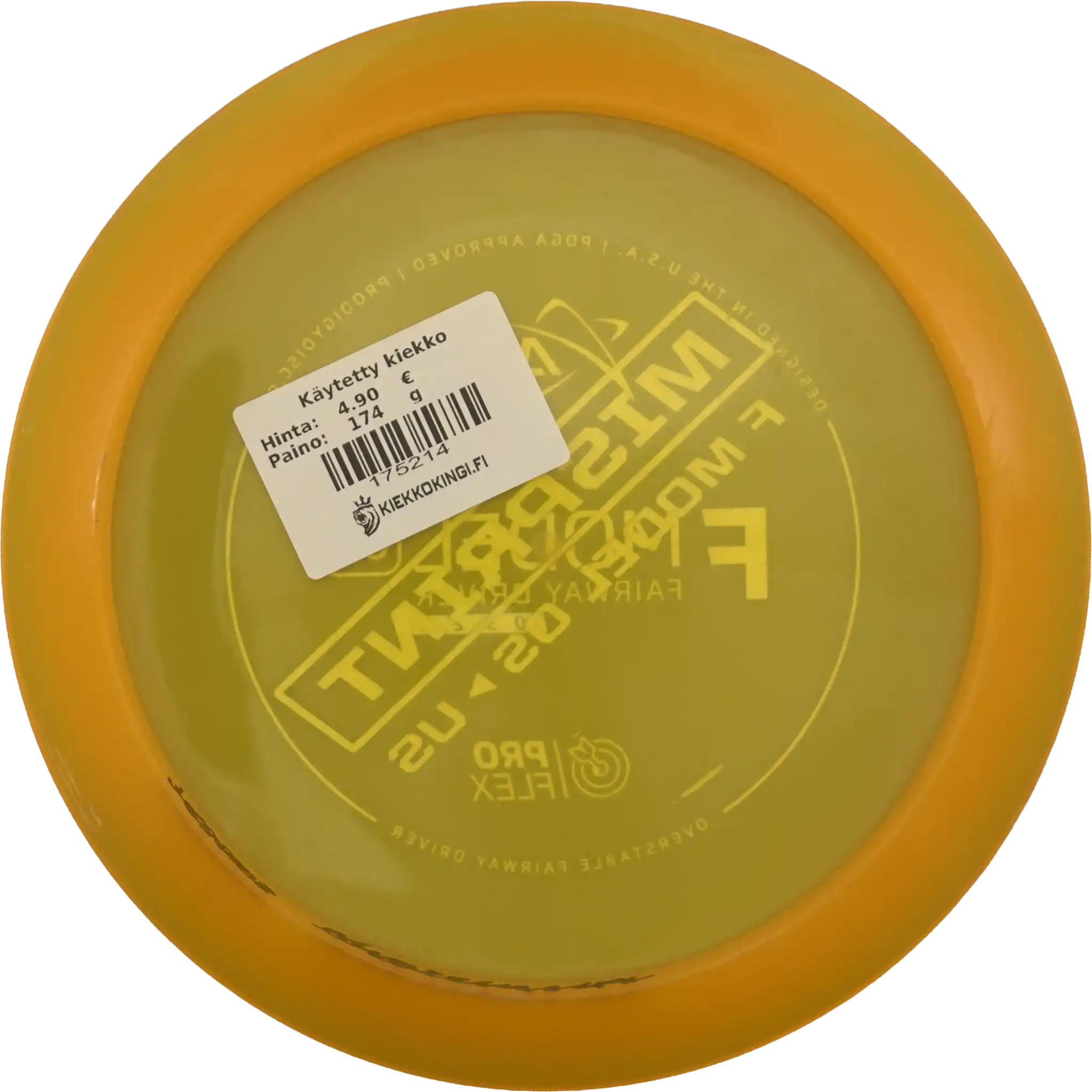 ProFlex F Model OS - Misprint
