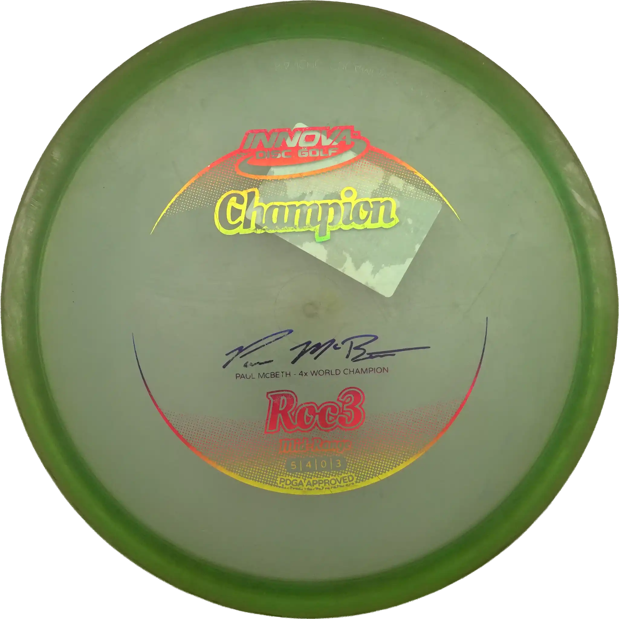 Champion Roc3 - Paul McBeth - 4x World Champion
