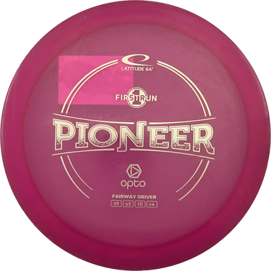 Opto Pioneer - First Run
