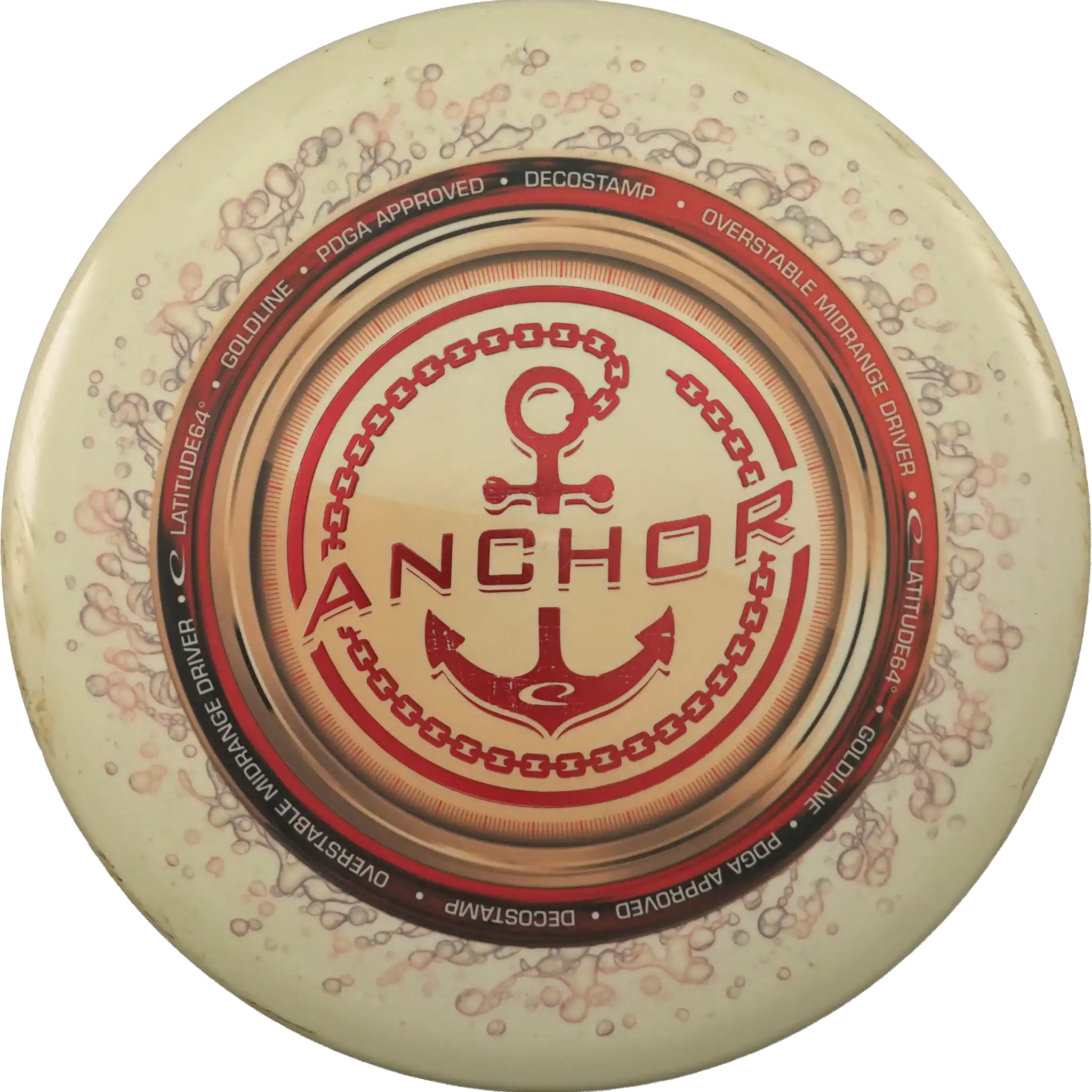 Gold Anchor - Decostamp