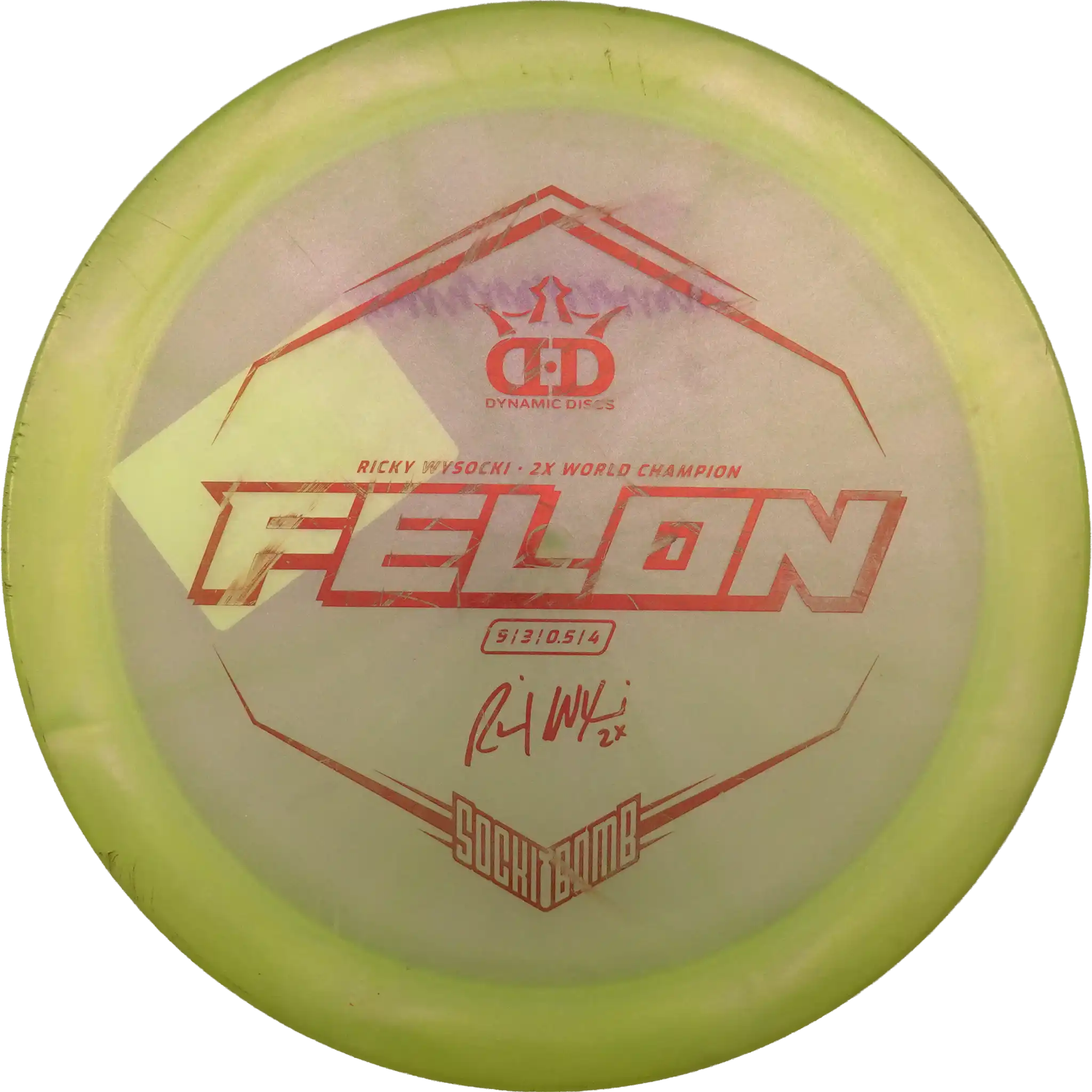 Lucid-Ice Glimmer Felon - Ricky Wysocki - 2x World Champion