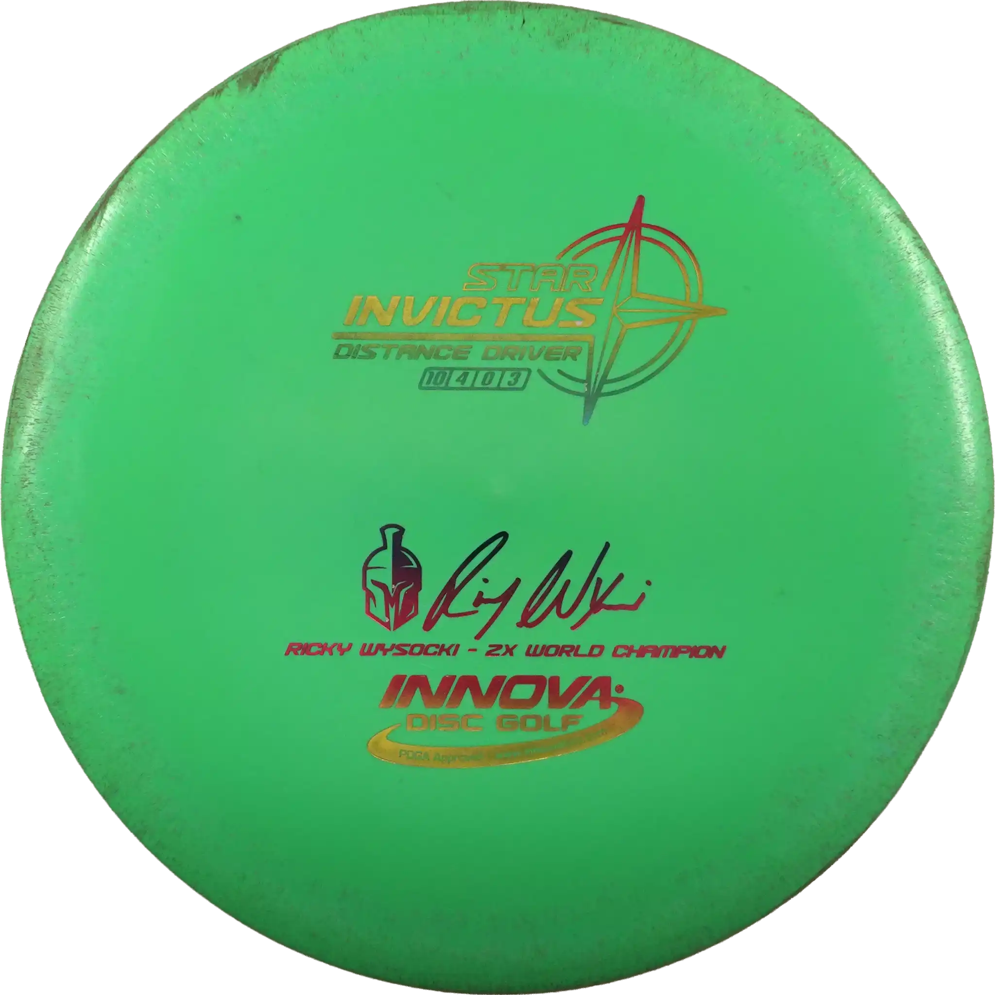 Star Invictus - Ricky Wysocki - 2x World Champion