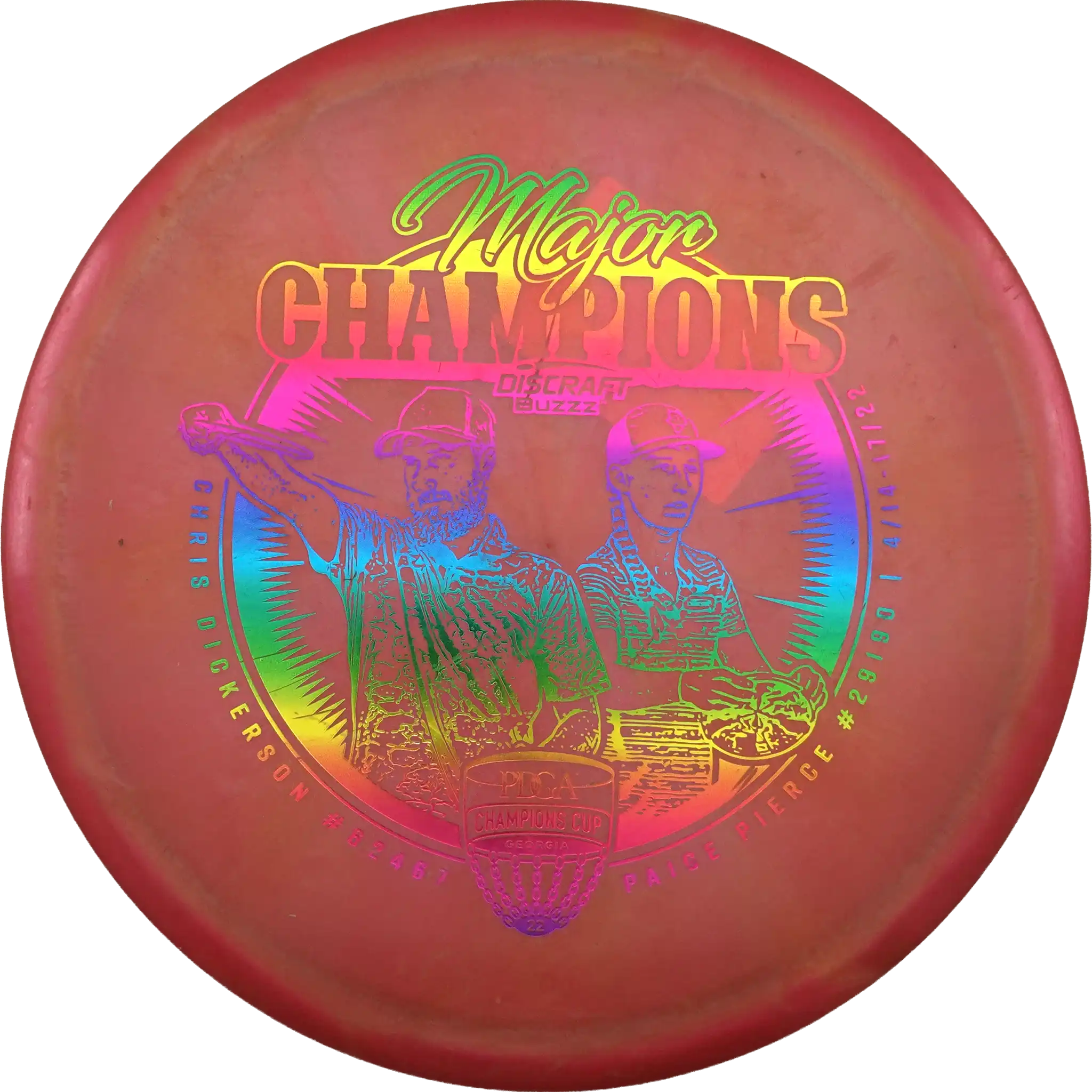 Z Swirl Buzzz - Major Champions - Chris Dickerson x Paige Pierce